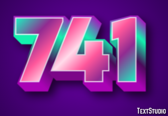 741 Effet de Texte