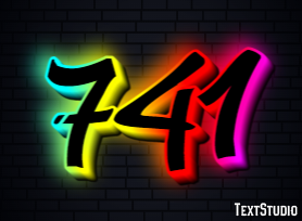 741 Text Effect