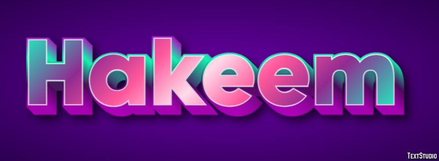 Hakeem Text Effect