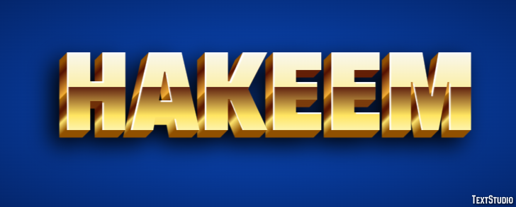 Hakeem Text Effect