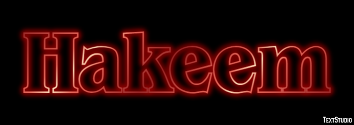 Hakeem Text Effect