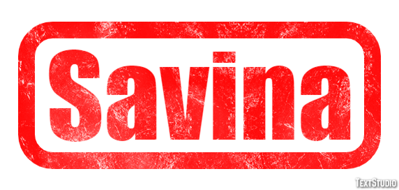 Savina Effetto testo