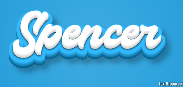 Spencer Efecto de Texto