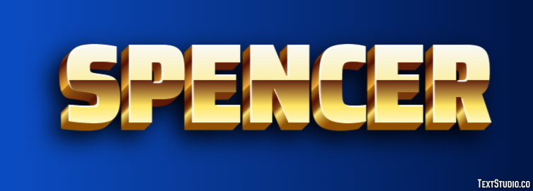 Spencer Texteffekt