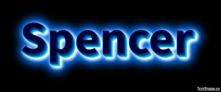 Spencer Effetto testo