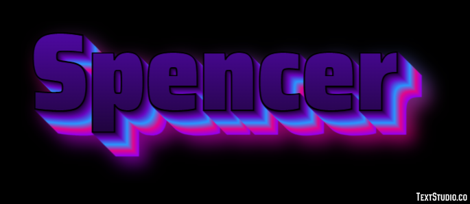 Spencer Efecto de Texto