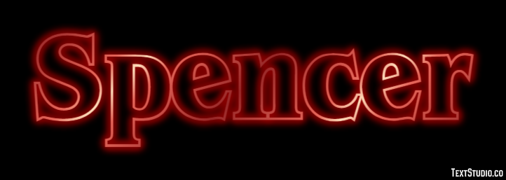Spencer Efecto de Texto