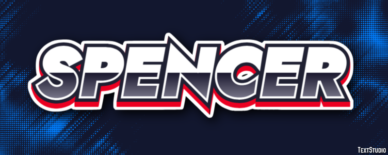 Spencer Effetto testo