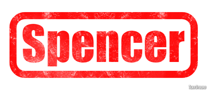 Spencer Effetto testo