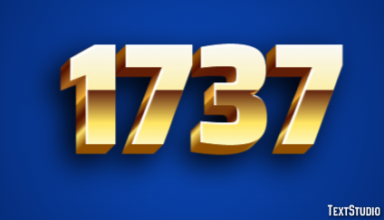 1737 Text Effect