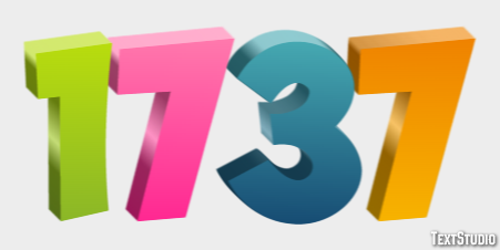 1737 Effetto testo