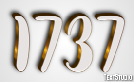 1737 Text Effect