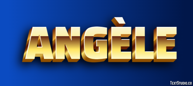 Angèle Text Effect