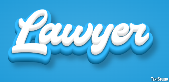 Lawyer Text Effect