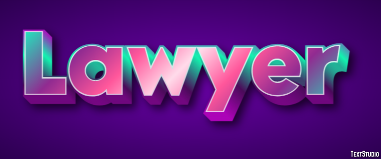 Lawyer Text Effect
