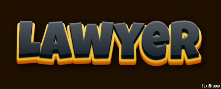 Lawyer Эффект текста