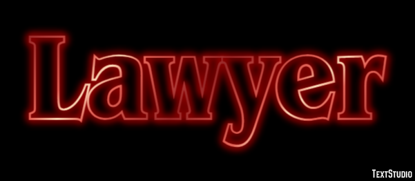 Lawyer Efekt tekstowy