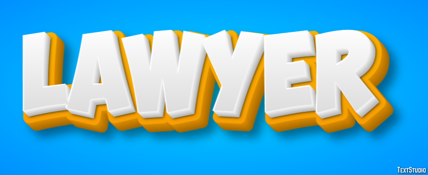 Lawyer Эффект текста