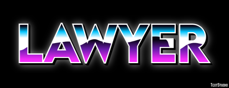 Lawyer Text Effect