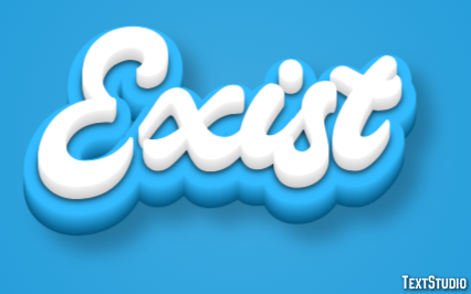 Exist Text Effect