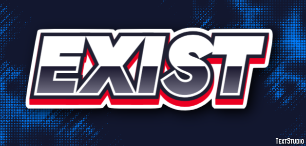 Exist Effet de Texte
