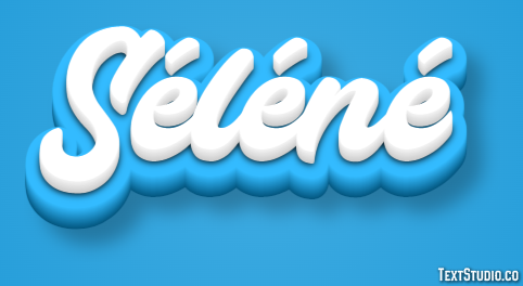 Séléné Text Effect