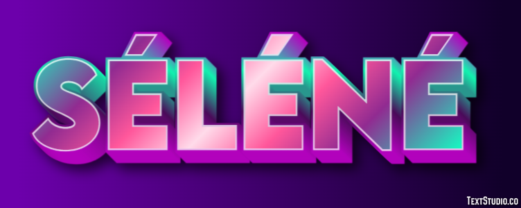 Séléné Text Effect