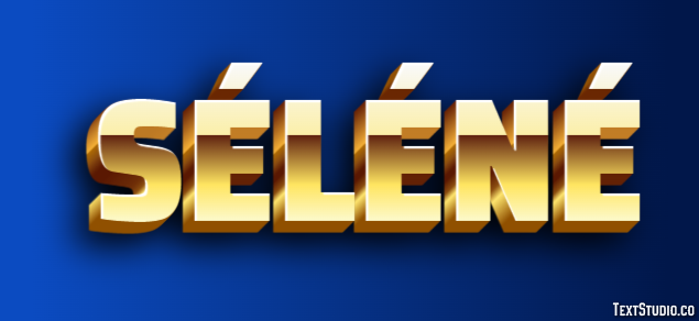 Séléné Text Effect