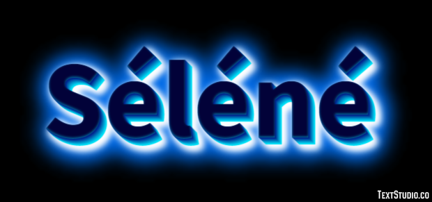 Séléné Text Effect