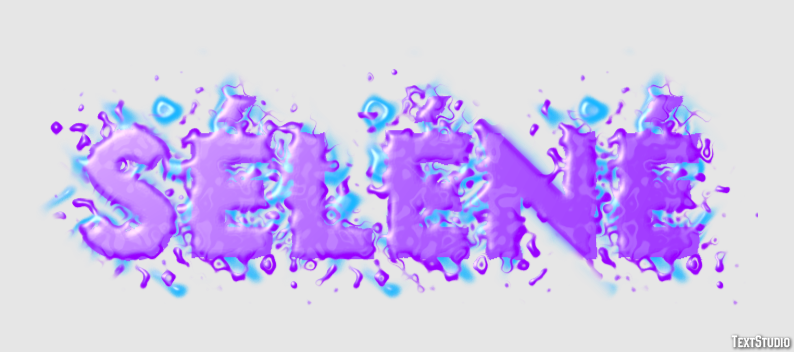 Séléné Text Effect