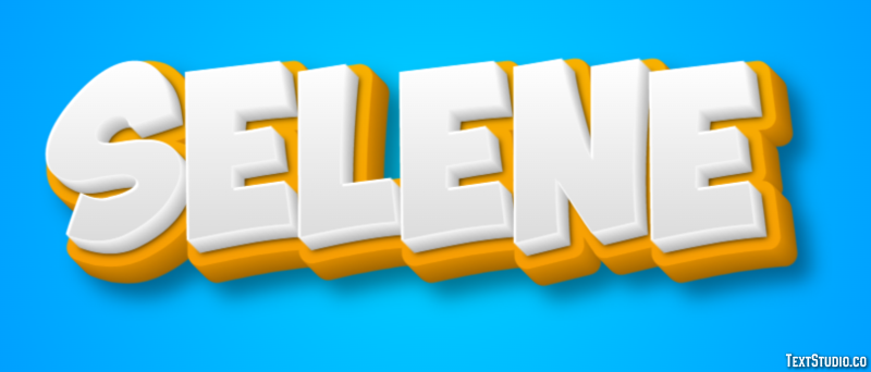 Séléné Text Effect