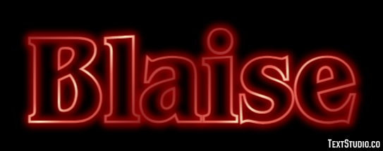 Blaise Text Effect
