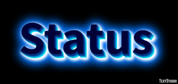 Status テキスト効果