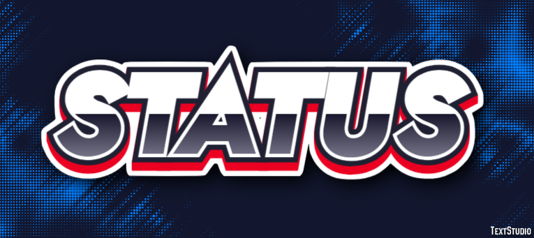 Status Text Effect