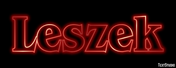 Leszek Efecto de Texto