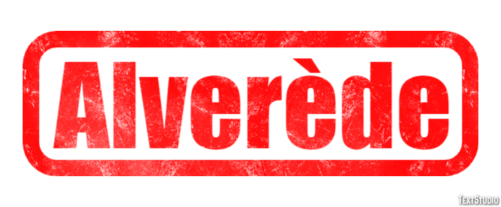 Alverède Efeito do texto
