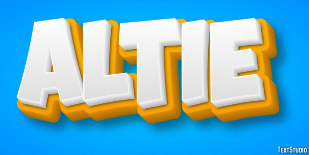 Altie Text effect