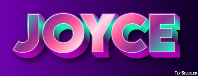 Joyce Text Effect