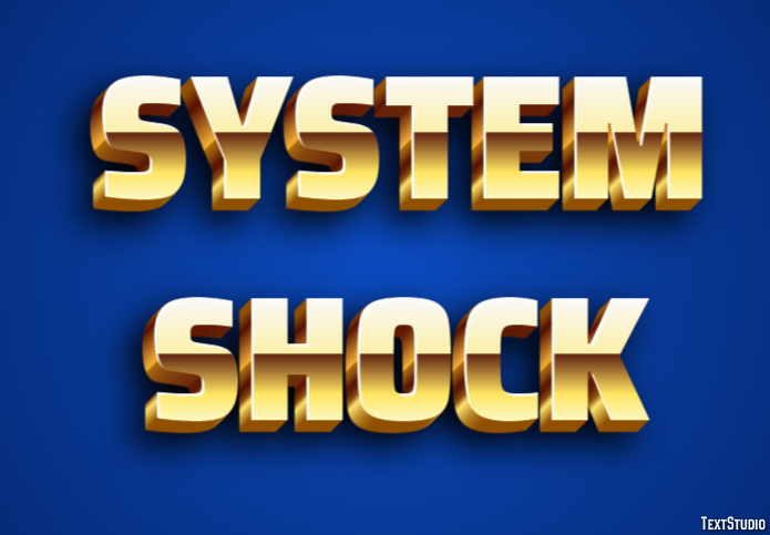 System Shock Efekt tekstowy