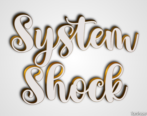 System Shock Efekt tekstowy