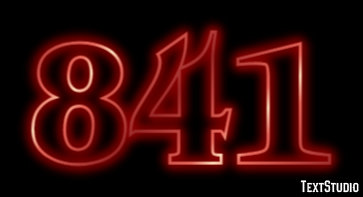 841 Text Effect
