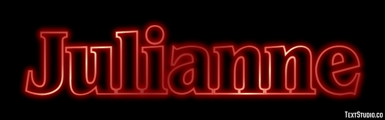 Julianne Text Effect