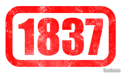 1837 Text Effect