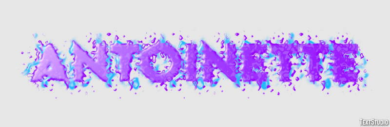 Antoinette Text effect