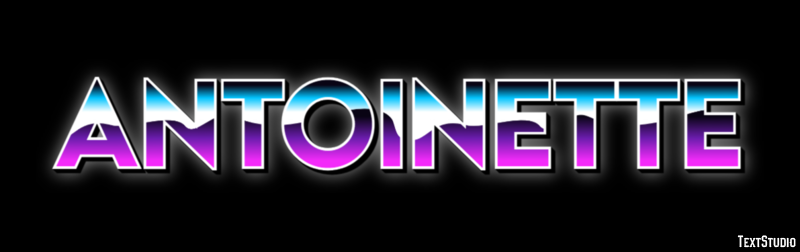 Antoinette Text effect