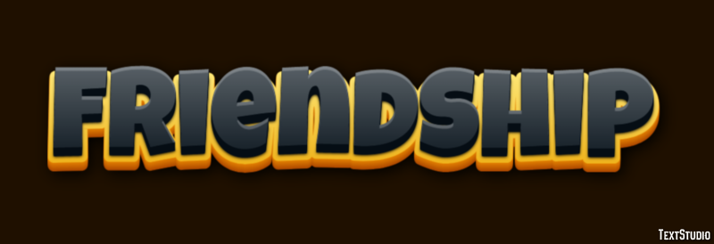 Friendship Text Effect