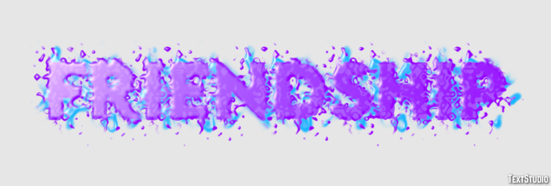 Friendship Text Effect