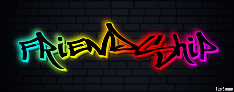 Friendship Text Effect