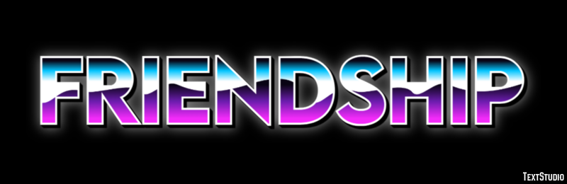 Friendship Text Effect