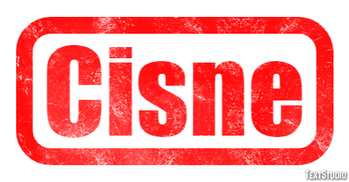 Cisne Texteffekt